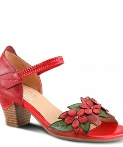 Lucinda's Red Compelling Sandal