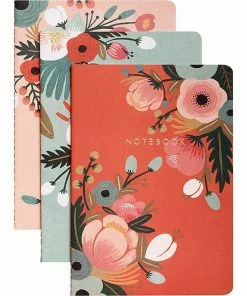 Lucinda's Rifle Paper Botanicals Set Of 3 Journals