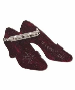 Lucinda's Ruby Slippers Brooch By Erstwilder New