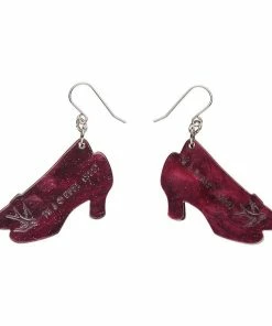 Lucinda's Ruby Slippers Earrings By Erstwilder New