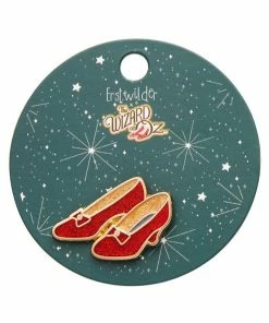 Lucinda's New Ruby Slippers Enamel Pin By Erstwilder 9 Lucinda's New Ruby Slippers Enamel Pin By Erstwilder