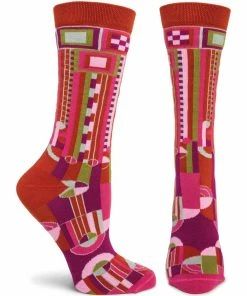Lucinda's Frank Lloyd Wright Saguaro Socks