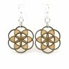 Lucinda's Seed Of Life Blossom Earrings New