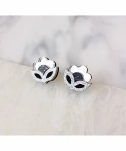 Lucinda's New Silver Flora Stud