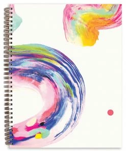 Lucinda's Candy Swirl Hand Painted Sketchbook