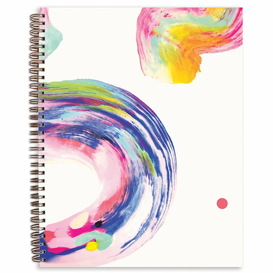 Lucinda's Candy Swirl Hand Painted Sketchbook 3 Lucinda's Candy Swirl Hand Painted Sketchbook