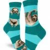 Lucinda's Sloth Stripe Socks New