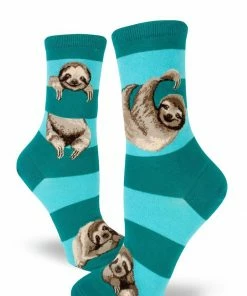 Lucinda's Sloth Stripe Socks New