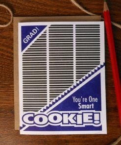 Lucinda's Smart Cookie Grad Card New