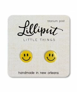 Lucinda's Smiley Face Earrings New
