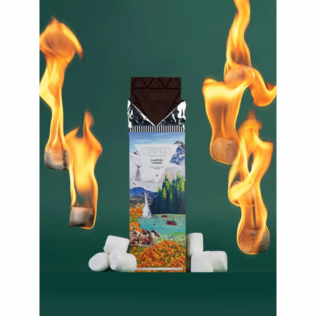 Lucinda's Campfire S'mores Chocolate Bar 3 Lucinda's Campfire S'mores Chocolate Bar