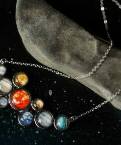 Lucinda's Solar System Necklace 7 Lucinda's Solar System Necklace