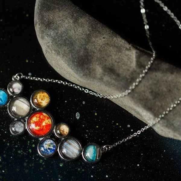Lucinda's Solar System Necklace 4 Lucinda's Solar System Necklace