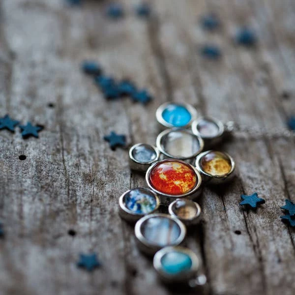 Lucinda's Solar System Necklace 6 Lucinda's Solar System Necklace