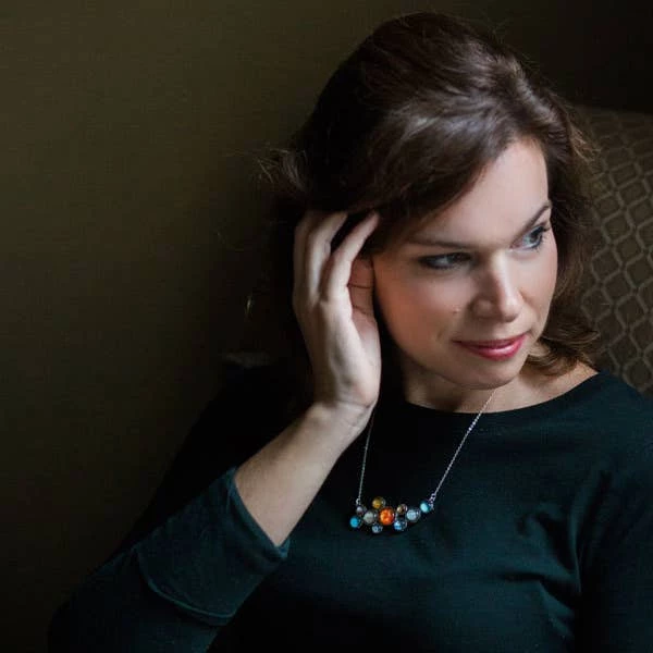 Lucinda's Solar System Necklace 5 Lucinda's Solar System Necklace