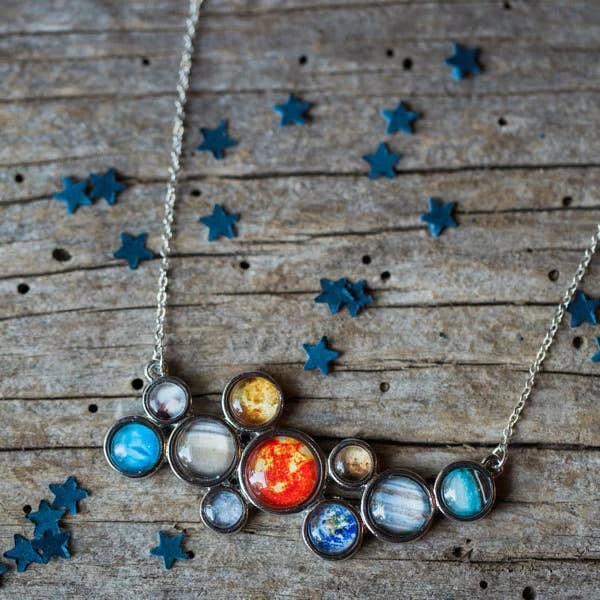 Lucinda's Solar System Necklace 3 Lucinda's Solar System Necklace