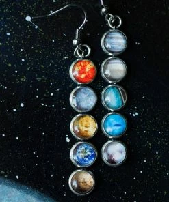 Lucinda's New Solar System Earrings
