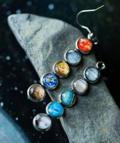 Lucinda's New Solar System Earrings