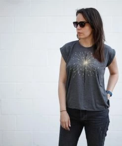 Lucinda's Sparkler Muscle Tee