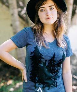 Lucinda's New Starry Night Women's Camping Tee