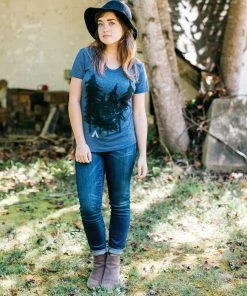 Lucinda's New Starry Night Women's Camping Tee