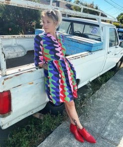 Lucinda's Static Betty Dress By Nooworks New