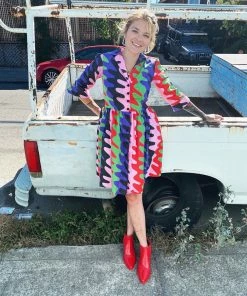 Lucinda's Static Betty Dress By Nooworks New