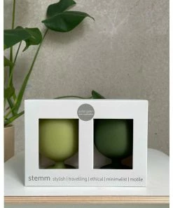 Lucinda's Stirling Stemm Silicone Wine Glasses New