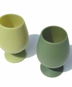 Lucinda's Stirling Stemm Silicone Wine Glasses New