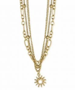 Lucinda's New Sun Charm Necklace Set