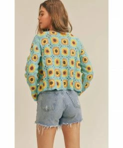 Lucinda's New Sunflower Crochet Cardi 9 Lucinda's New Sunflower Crochet Cardi