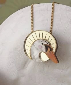 Lucinda's New Sunset Swan Petite Pendant