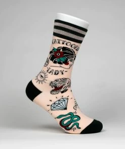 Lucinda's Tattooed Lady Unisex Socks