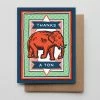 Lucinda's Thanks A Ton Elephant Card