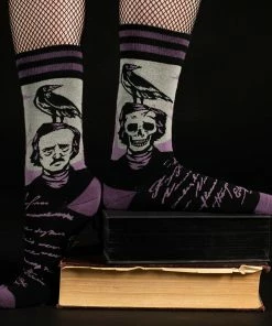 Lucinda's The Raven Poe Unisex Socks New