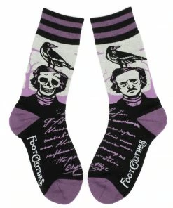 Lucinda's The Raven Poe Unisex Socks New