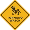 Lucinda's Tornado Watch Sticker