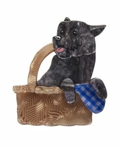 Lucinda's Toto Brooch By Erstwilder