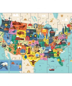 Lucinda's New USA Geography 70 Piece Puzzle