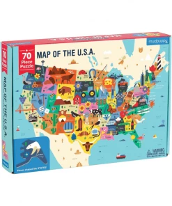 Lucinda's New USA Geography 70 Piece Puzzle