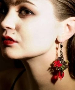 Lucinda's Blossom Vase Earring