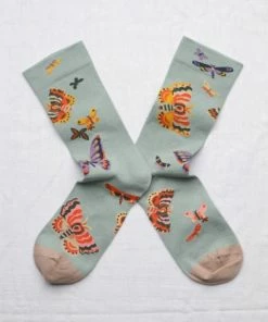 Lucinda's New Wave Butterflies Socks