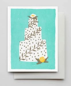 Lucinda's Wedding Cake Card New