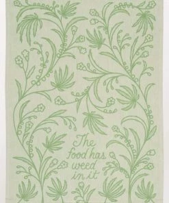 Lucinda's Wichita Weed In It Woven Dish Towel Gifts