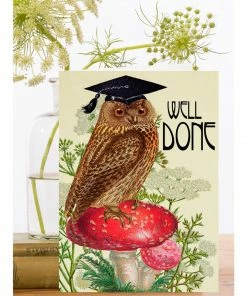 Lucinda's Owl Graduation Card New