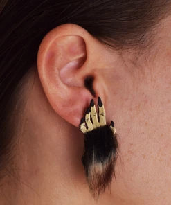 Lucinda's Werewolf Hand Earrings New