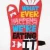 Lucinda's New Whatever Happens Oven Mitt