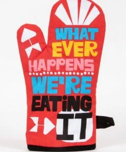 Lucinda's New Whatever Happens Oven Mitt