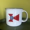Lucinda's White Ceramic Wichita Flag Campfire Mug