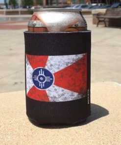 Lucinda's Wichita Flag Koozie Father's Day